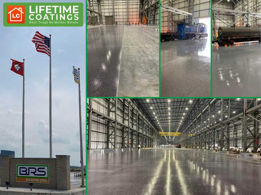 Lifetime Coatings Case Study Steelworks in Arkansas